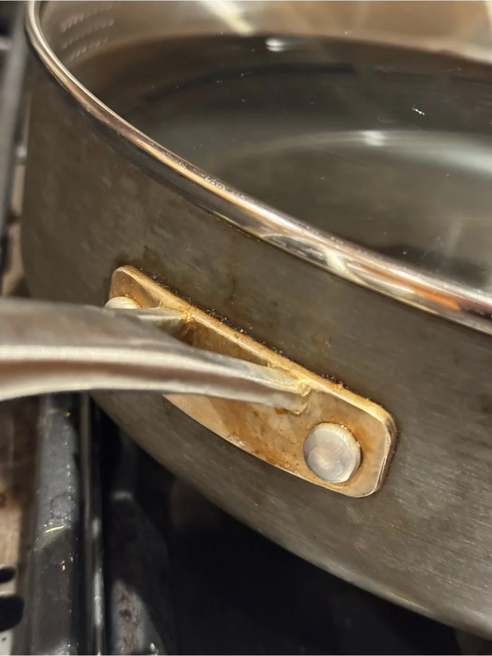 Il Mulino 12” Stainless Steel non stick deep Sauté Pan with glass strainer lid